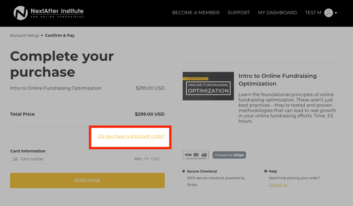 ndure discount code